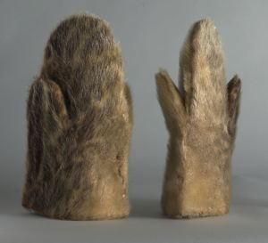 Image: Sealskin Mittens with Two Thumbs